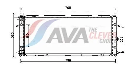 Radiator, engine cooling