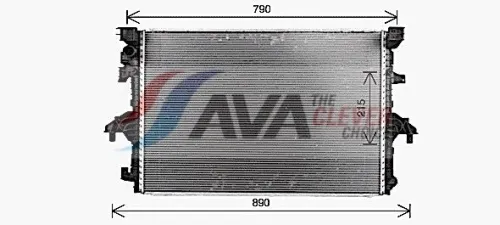 Radiator, engine cooling