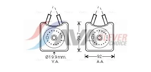 Oil Cooler, engine oil