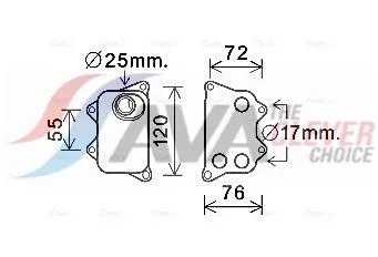 Oil Cooler, engine oil