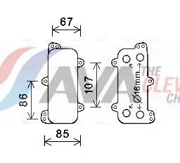 Oil Cooler, engine oil
