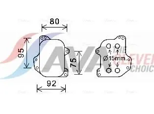 Oil Cooler, engine oil