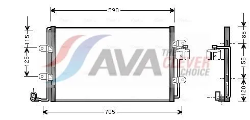 Condenser, air conditioning