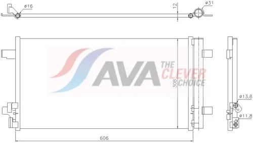 Condenser, air conditioning