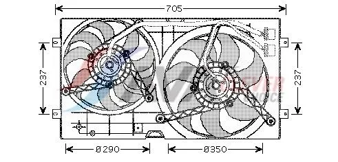 Fan, engine cooling
