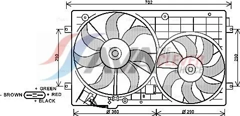 Fan, engine cooling