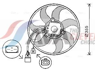 Fan, engine cooling