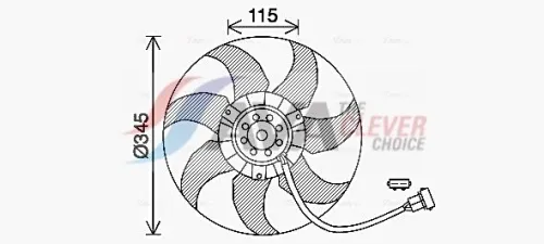 Fan, engine cooling