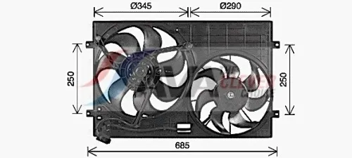 Fan, engine cooling