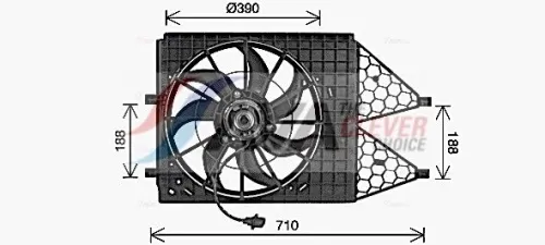 Fan, engine cooling
