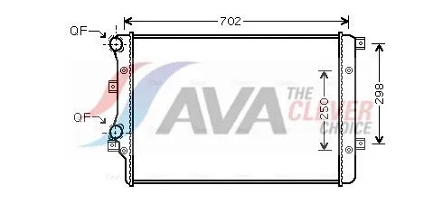 Radiator, engine cooling