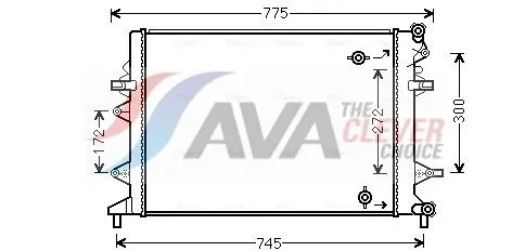 Low-temperature Cooler, charge air cooler