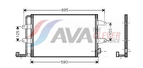 Condenser, air conditioning