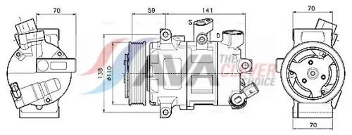 Compressor, air conditioning