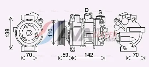 Compressor, air conditioning