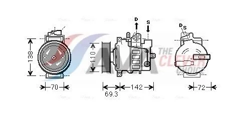 Compressor, air conditioning