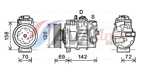 Compressor, air conditioning