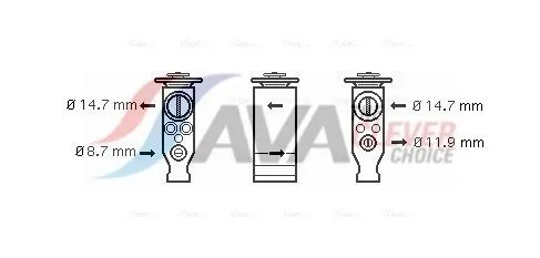 Expansion Valve, air conditioning