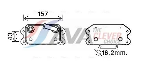 Oil Cooler, engine oil