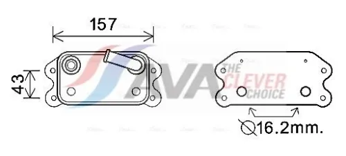 Oil Cooler, engine oil