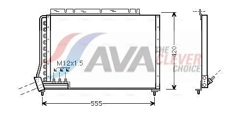 Condenser, air conditioning