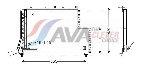 Condenser, air conditioning