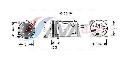 Compressor, air conditioning