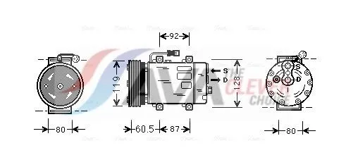 Compressor, air conditioning