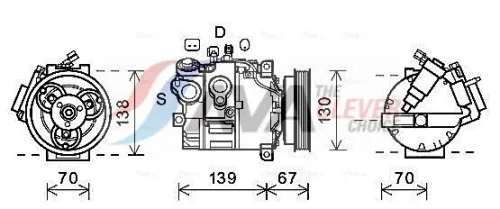 Compressor, air conditioning