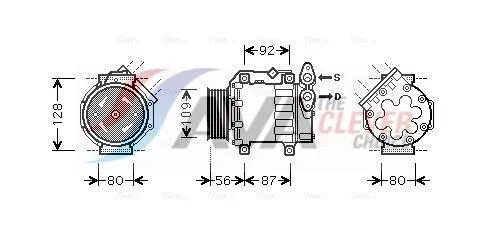 Compressor, air conditioning