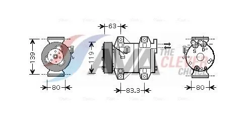 Compressor, air conditioning