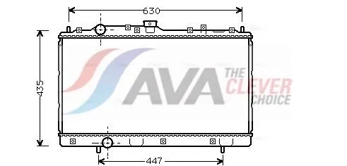 Radiator, engine cooling