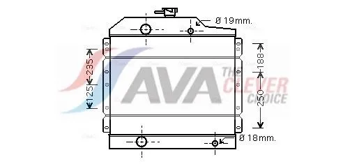 Radiator, engine cooling