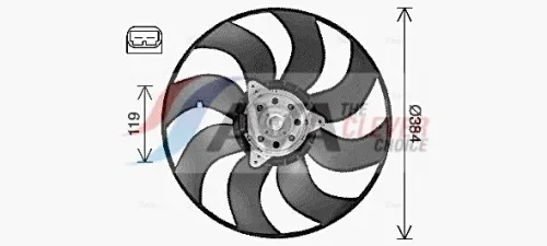 Fan, engine cooling