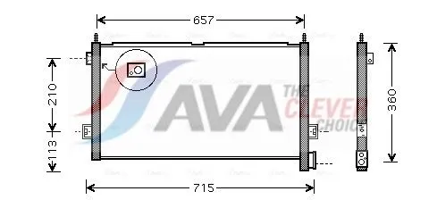 Condenser, air conditioning