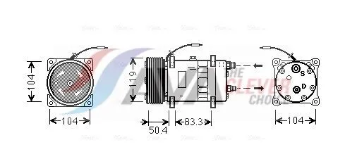 Compressor, air conditioning