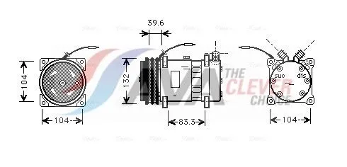 Compressor, air conditioning